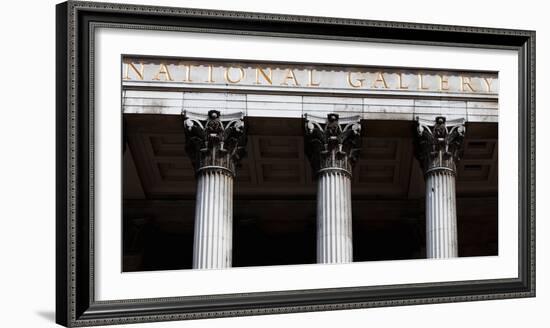 National Gallery on Trafalgar Square, London-Felipe Rodriguez-Framed Photographic Print