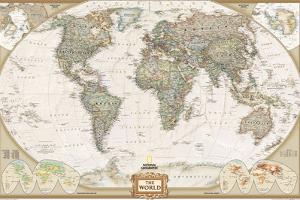 World Map Wall Art Prints Paintings Posters Art Com