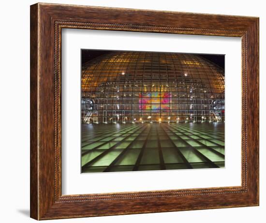 National Grand Theater, Beijing, China-Alice Garland-Framed Photographic Print