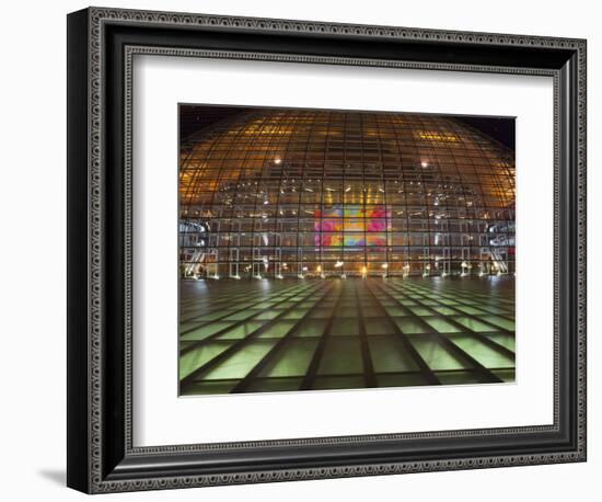 National Grand Theater, Beijing, China-Alice Garland-Framed Photographic Print