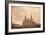 National Historic Museum at Red Square in Moscow-Banauke-Framed Photographic Print