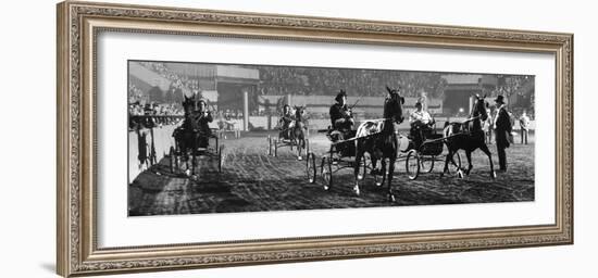 National Horse Show, Madison Square Garden-Gjon Mili-Framed Photographic Print