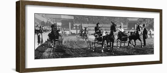 National Horse Show, Madison Square Garden-Gjon Mili-Framed Photographic Print