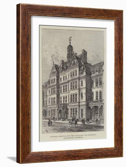 National Hospital for the Paralysed and Epileptic, Queen-Square, Bloomsbury-Frank Watkins-Framed Giclee Print