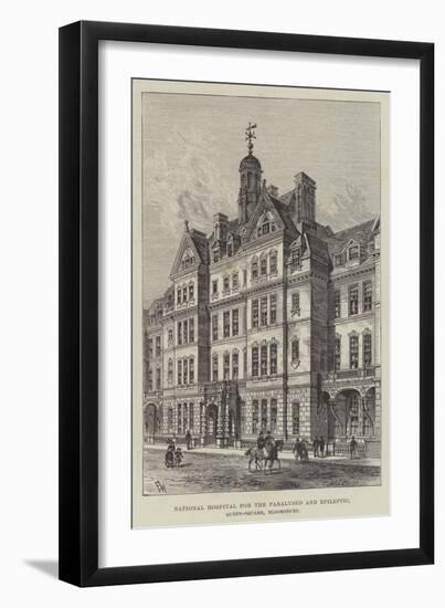 National Hospital for the Paralysed and Epileptic, Queen-Square, Bloomsbury-Frank Watkins-Framed Giclee Print