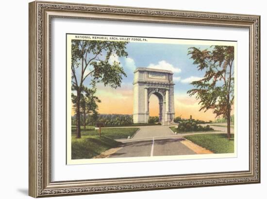 National Memorial Arch, Valley Forge-null-Framed Art Print