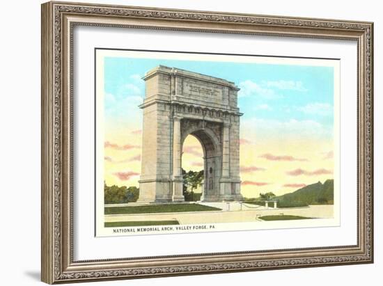 National Memorial Arch, Valley Forge-null-Framed Art Print