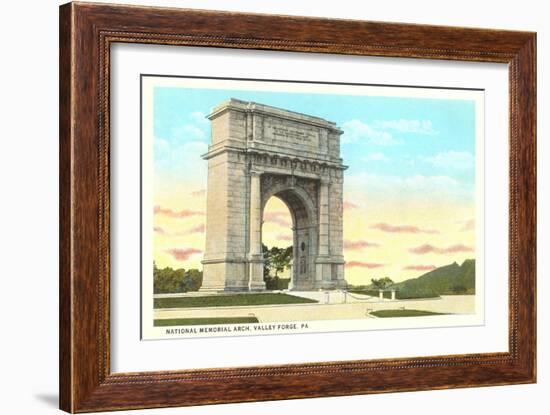 National Memorial Arch, Valley Forge-null-Framed Art Print