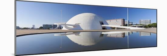 National Museum, Brasilia, Federal District, Brazil-Ian Trower-Mounted Photographic Print