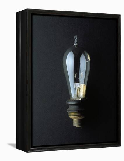 National Museum of American History - Science and Inventions: Light Bulb-null-Framed Premier Image Canvas