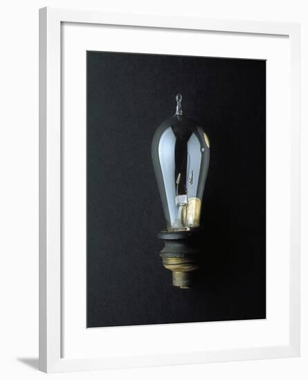 National Museum of American History - Science and Inventions: Light Bulb-null-Framed Photographic Print