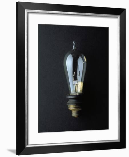 National Museum of American History - Science and Inventions: Light Bulb-null-Framed Photographic Print