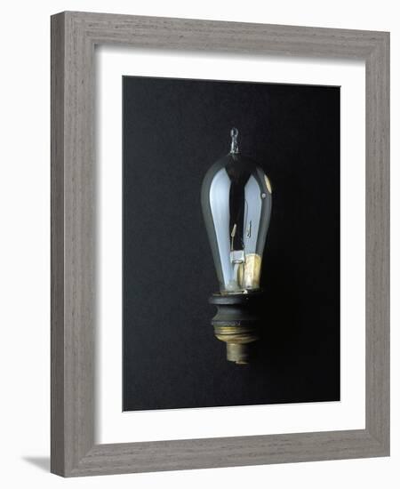 National Museum of American History - Science and Inventions: Light Bulb-null-Framed Photographic Print