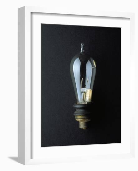 National Museum of American History - Science and Inventions: Light Bulb-null-Framed Photographic Print