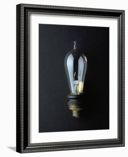 National Museum of American History - Science and Inventions: Light Bulb-null-Framed Photographic Print