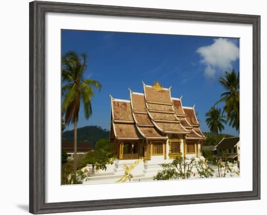 National Museum, Vat Ho Pha Bang, Luang Prabang, UNESCO World Heritage Site, Laos, Indochina-null-Framed Photographic Print