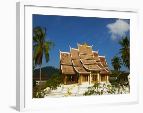 National Museum, Vat Ho Pha Bang, Luang Prabang, UNESCO World Heritage Site, Laos, Indochina-null-Framed Photographic Print