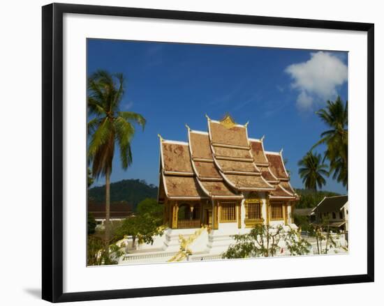 National Museum, Vat Ho Pha Bang, Luang Prabang, UNESCO World Heritage Site, Laos, Indochina-null-Framed Photographic Print