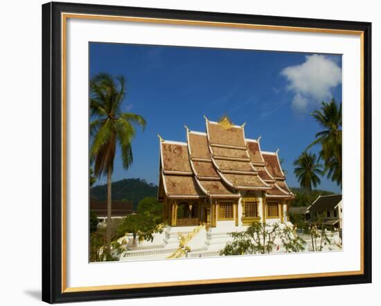 National Museum, Vat Ho Pha Bang, Luang Prabang, UNESCO World Heritage Site, Laos, Indochina-null-Framed Photographic Print