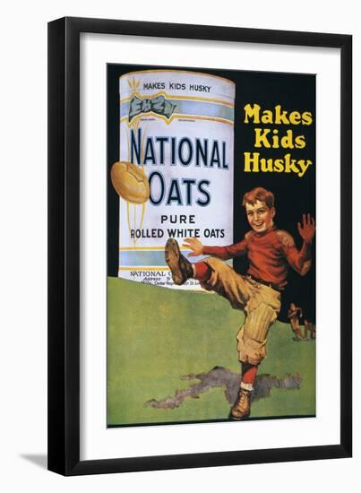 National Oats Ad, 1919-null-Framed Giclee Print
