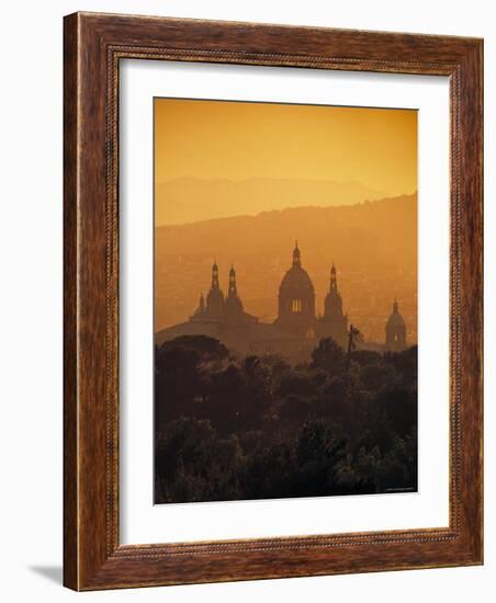 National Palace, Barcelona, Spain-Jon Arnold-Framed Photographic Print