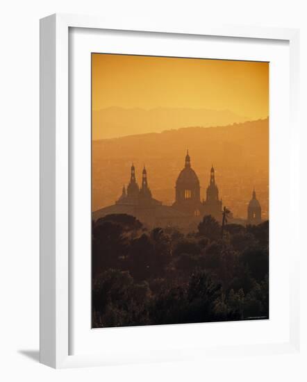 National Palace, Barcelona, Spain-Jon Arnold-Framed Photographic Print