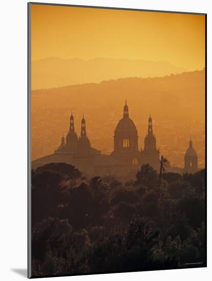 National Palace, Barcelona, Spain-Jon Arnold-Mounted Photographic Print