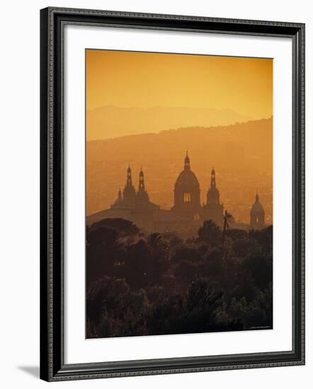 National Palace, Barcelona, Spain-Jon Arnold-Framed Photographic Print