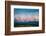 National Park Torres Del Paine in Southern Chile. Sunrise on a Windy Day-kavram-Framed Photographic Print