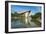 National Parliament reflecting in the water, Port Moresby, Papua New Guinea, Pacific-Michael Runkel-Framed Photographic Print