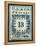 National Postal Museum: 13-Cent “H.I.” Hawaiian Missionary stamp-null-Framed Stretched Canvas