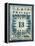 National Postal Museum: 13-Cent “H.I.” Hawaiian Missionary stamp-null-Framed Stretched Canvas