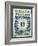 National Postal Museum: 13-Cent “H.I.” Hawaiian Missionary stamp-null-Framed Art Print