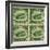 National Postal Museum: 16-Cent U.S. Postage Stamps with the Image of a Plane-null-Framed Art Print