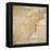 National Postal Museum: 1796 Postal Route Map-null-Framed Stretched Canvas