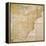 National Postal Museum: 1796 Postal Route Map-null-Framed Stretched Canvas