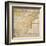 National Postal Museum: 1796 Postal Route Map-null-Framed Art Print