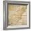 National Postal Museum: 1796 Postal Route Map-null-Framed Art Print