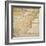 National Postal Museum: 1796 Postal Route Map-null-Framed Art Print