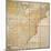 National Postal Museum: 1796 Postal Route Map-null-Mounted Art Print