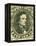 National Postal Museum: 5-Cent Green Jefferson Davis Confederate Stamp-null-Framed Stretched Canvas