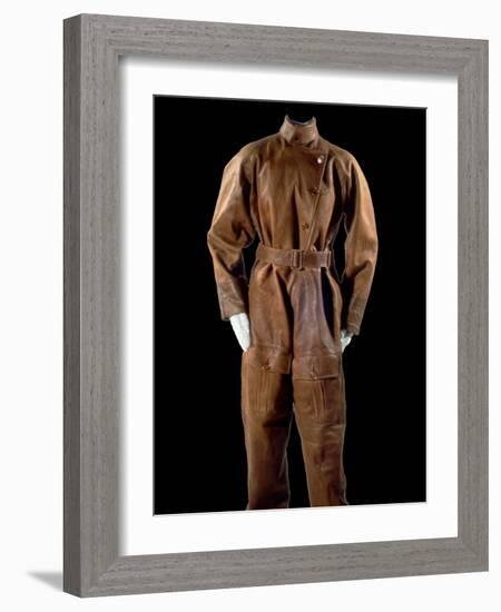 National Postal Museum: Amelia Earhart's Flight Suit-null-Framed Photographic Print