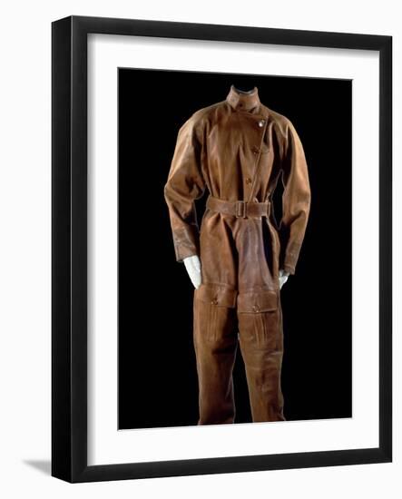 National Postal Museum: Amelia Earhart's Flight Suit-null-Framed Photographic Print