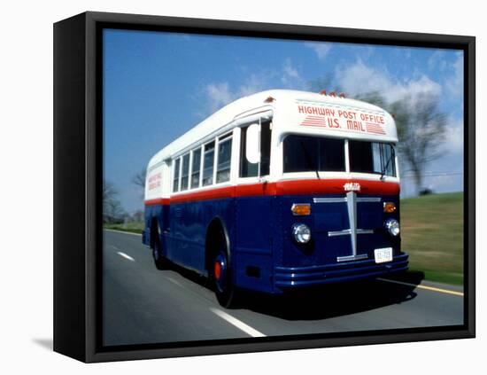 National Postal Museum: Highway Post Office Bus-null-Framed Premier Image Canvas