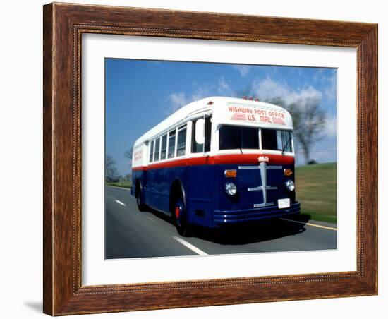 National Postal Museum: Highway Post Office Bus-null-Framed Photographic Print