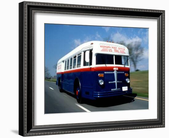 National Postal Museum: Highway Post Office Bus-null-Framed Photographic Print