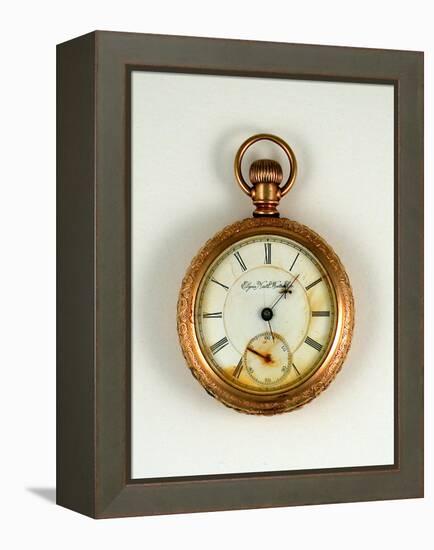 National Postal Museum: Titanic Watch-null-Framed Premier Image Canvas