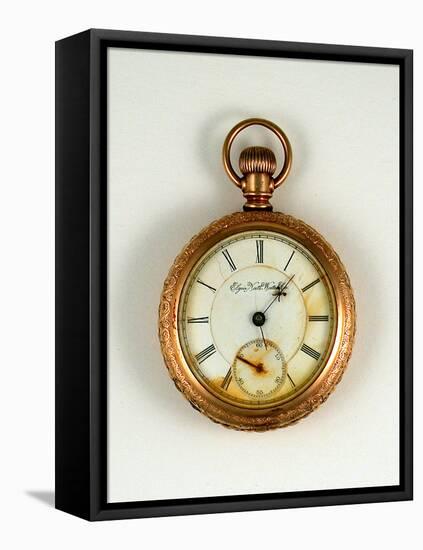 National Postal Museum: Titanic Watch-null-Framed Premier Image Canvas