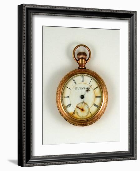 National Postal Museum: Titanic Watch-null-Framed Photographic Print