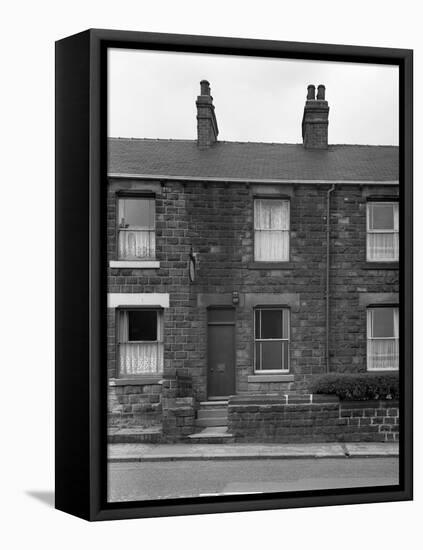 National Provincial Bank in a Terraced House, Bolton Upon Dearne, South Yorkshire, 1963-Michael Walters-Framed Premier Image Canvas